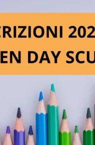 Open day e iscrizioni 2024/2025