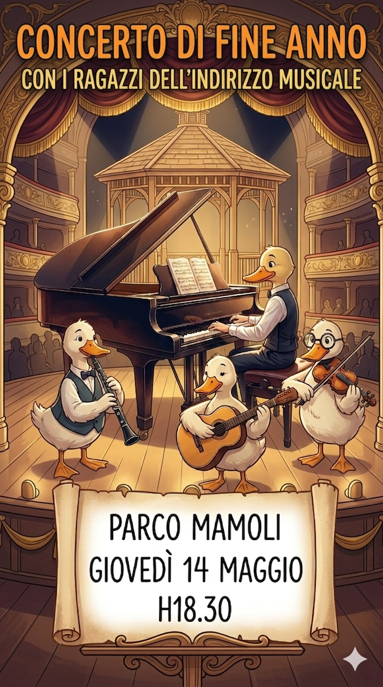 Concerto di Fine Anno dell’Indirizzo Musicale